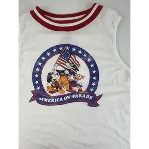 Disney Parks Vault Collection 50th Anniversary America On Parade Tank Top‎